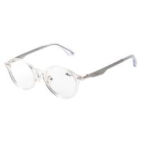 LV.AC.1037-3607  Armacao Para Oculos de Grau Masculino Reebok Redondo Transparente